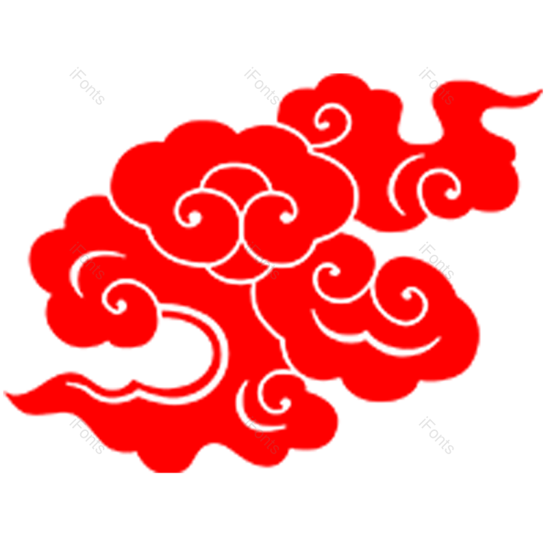 祥云图片,欧式元素,中国风PNG,剪纸花纹免抠素材